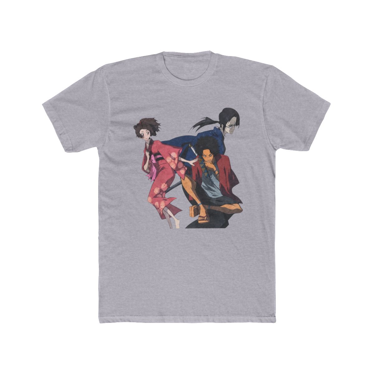 Samurai Champloo Back Visual Tee - Black - alternate angle 3, merchandise