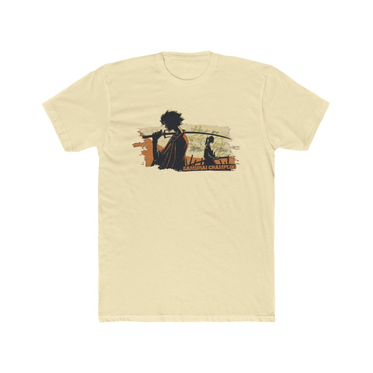 Vintage Y2K Samurai Champloo Anime T Shirt ODM Size Medium Black