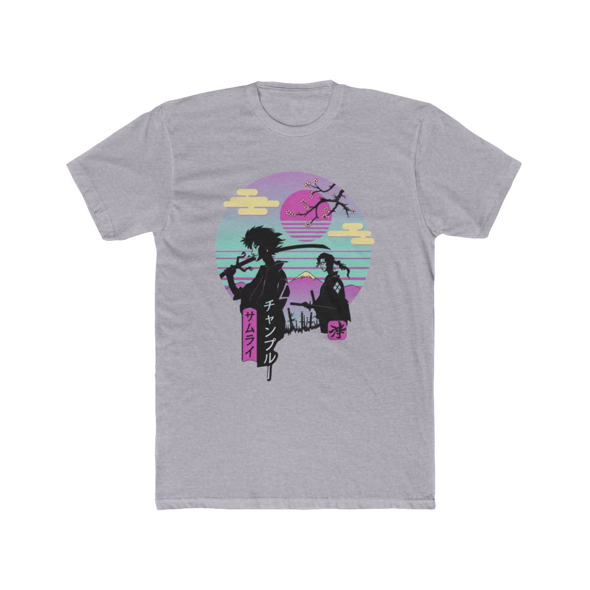 Samurai Chillhop - Samurai Champloo T Shirt - The Shirt List - alternate angle 3, merchandise